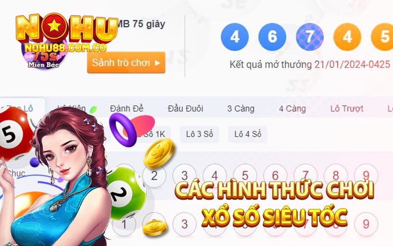 Các Hình Thức Chơi Xổ Số Siêu Tốc 