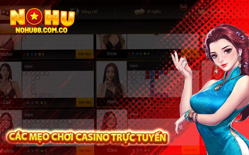 Các Mẹo Chơi Casino Trực Tuyến