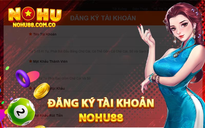 Đăng Ký Tài Khoản Nohu88
