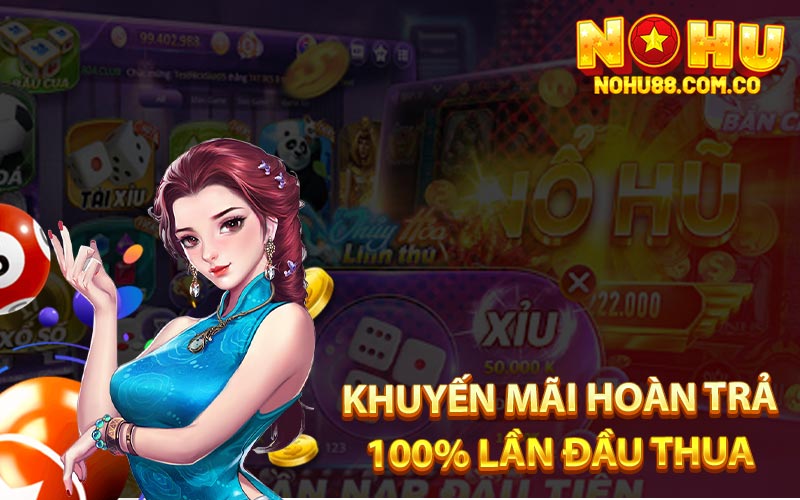 Khuyến Mãi Hoàn Trả 100% Lần Đầu Thua Cược