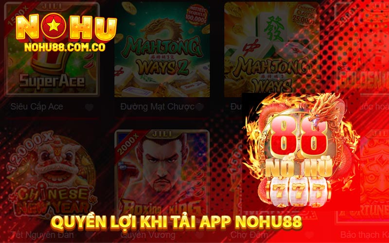 Quyền Lợi Khi Tải App Nohu88